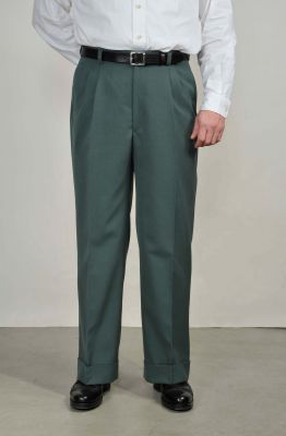 Bundfaltenhose Modell Hepcat 47, Typ 3, Farbe Reseda.