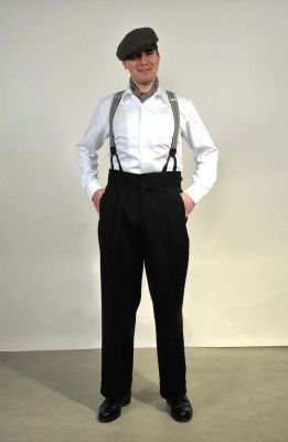 Spitzbundhose Modell Gustav 1925 Schwarz