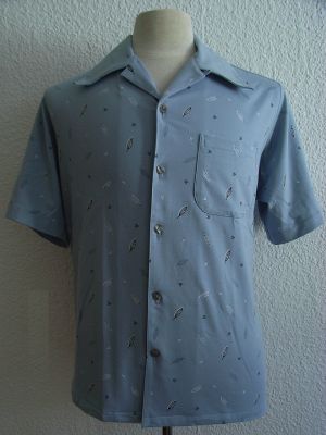 Hollywood Shirt - Pastellblau