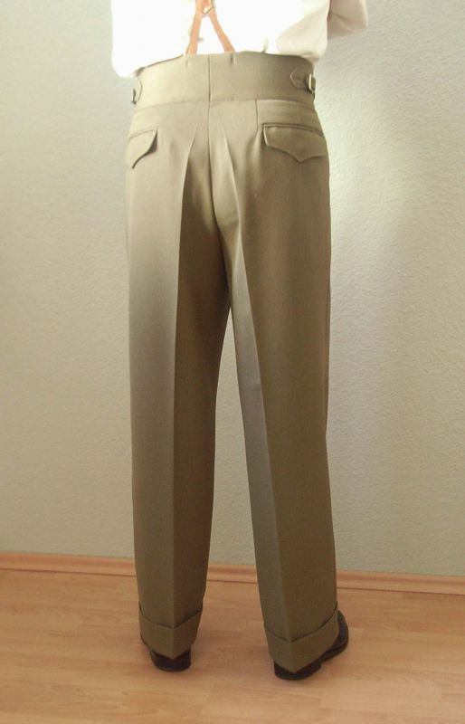 Hochbundhose Modell 1928 Braun - Beige meliert