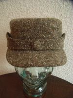 Deutsche Wintermtze Modell Alpine 1930 Tweed, Brauntne meliert