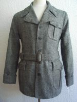 Deutsche Langjacke 1938 Typ 1 Salt & Pepper Reduziert.