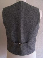 Herren Weste Modell 1938 , Tweed, Pfeffer & Salz. Reduziert.